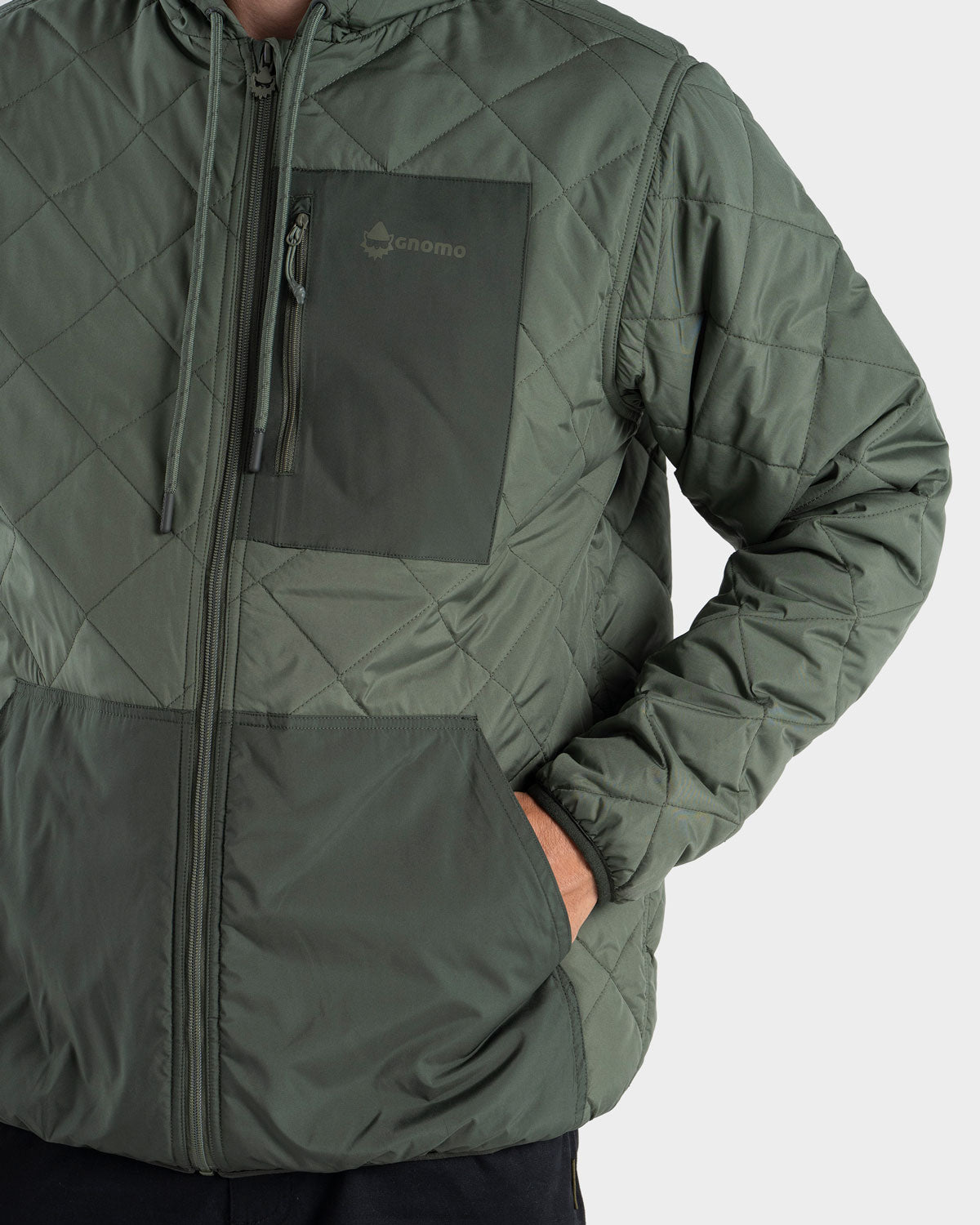 Parka Hoodie Eco Hukni Hombre