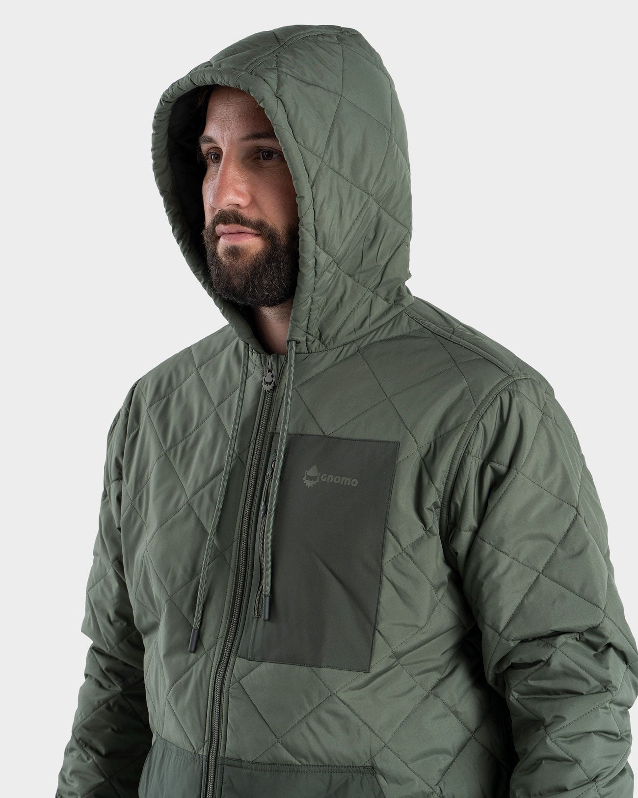 Parka Hoodie Eco Hukni Hombre