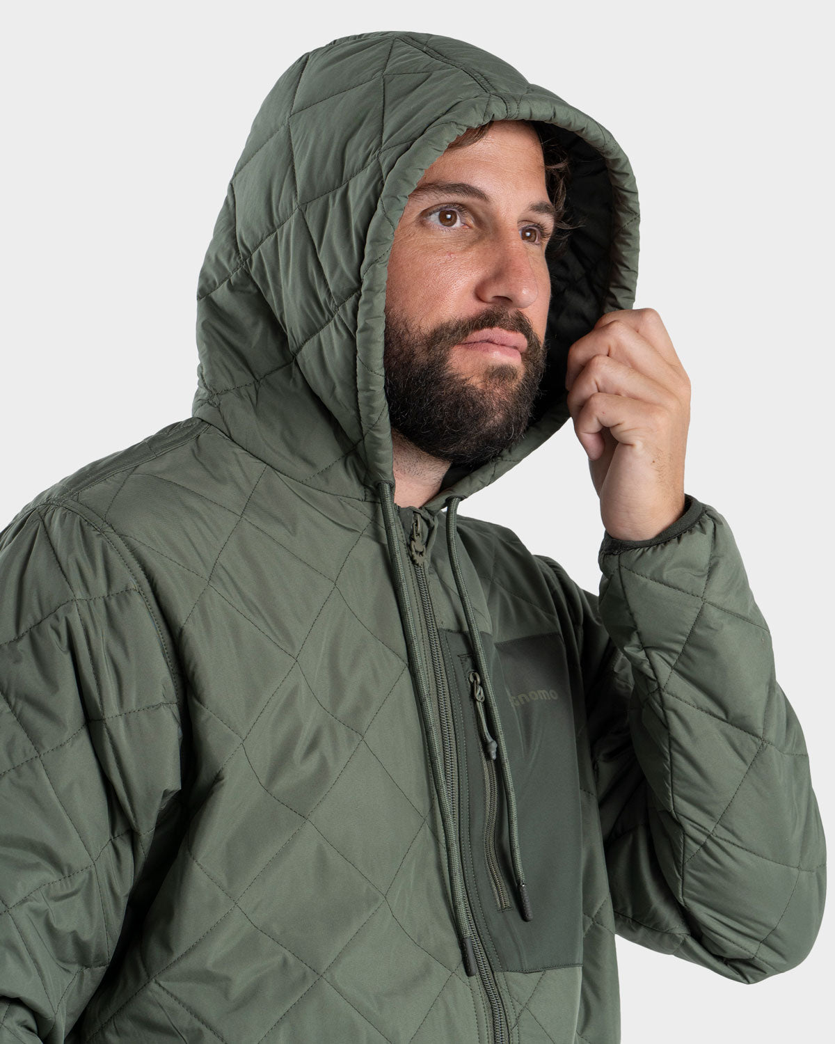 Parka Hoodie Eco Hukni Hombre