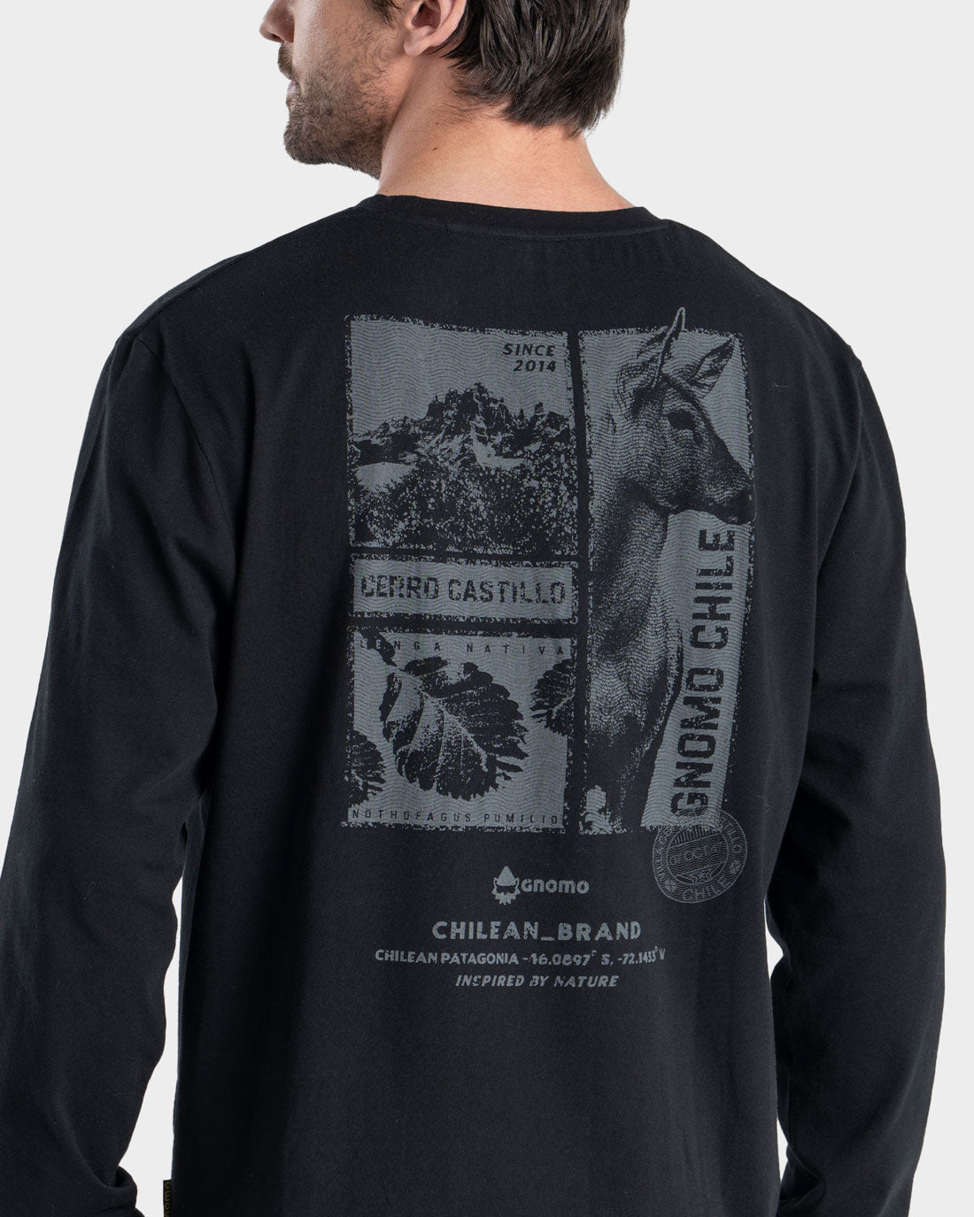 Polera Algodón Manga Larga M-11 Hombre