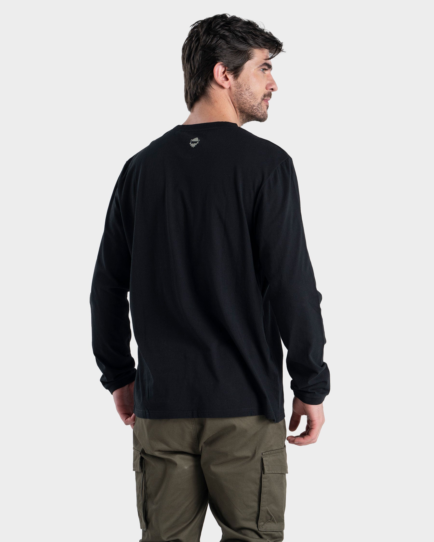 Polera Eco Manga Larga P-10 Hombre