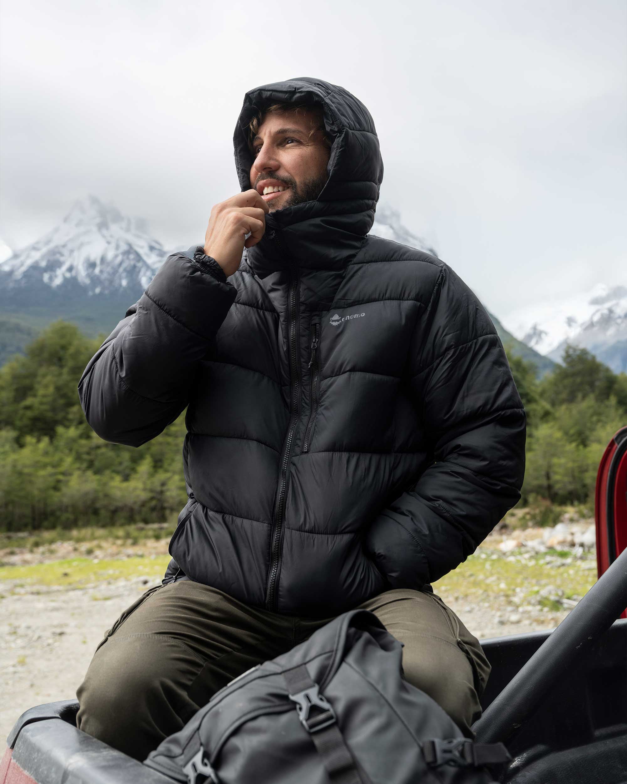 Parka Hoodie Eco Glimel Hombre