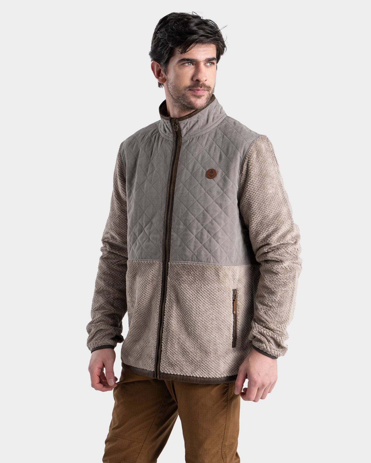 Short Fleece Eco Solberg Hombre