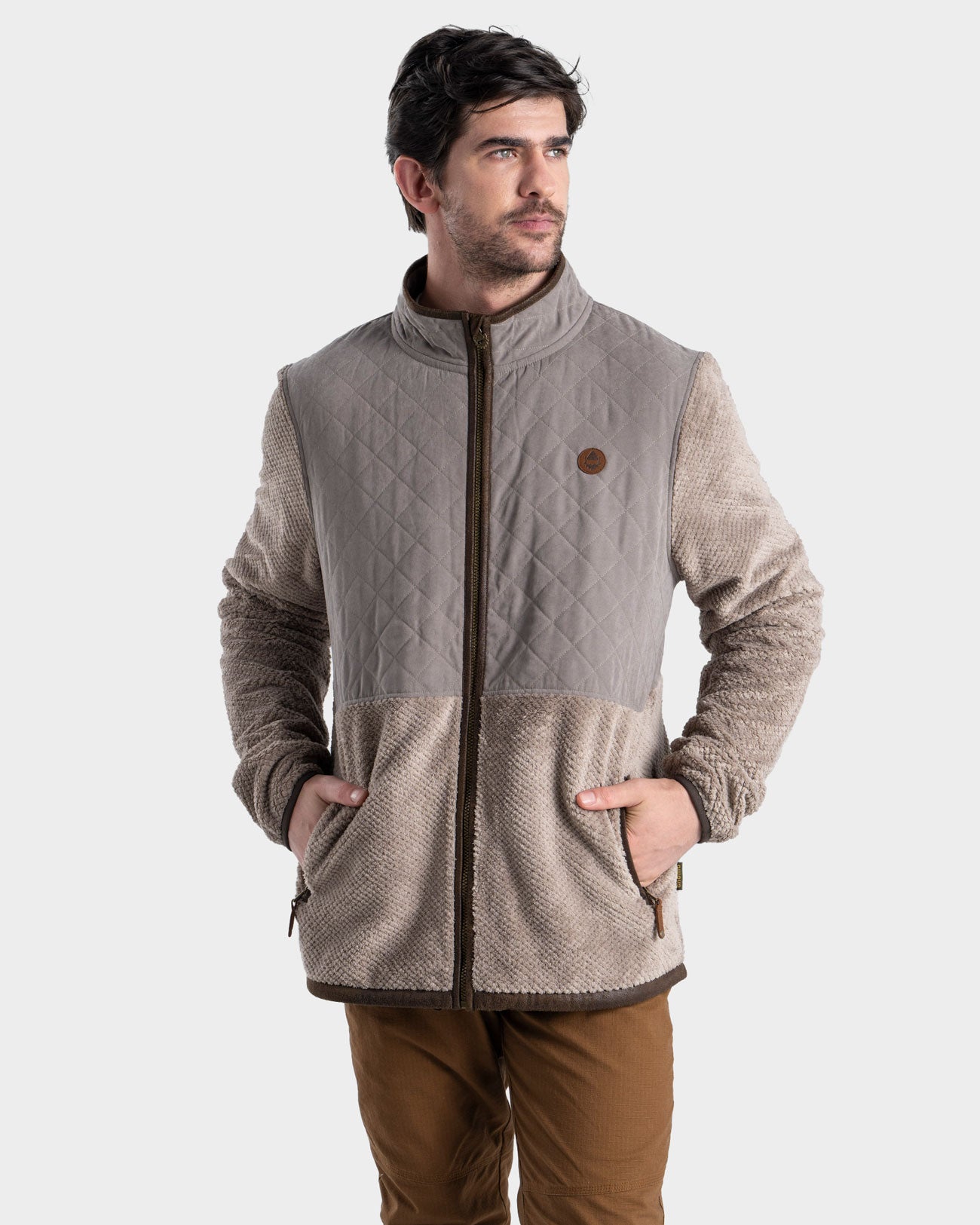 Short Fleece Eco Solberg Hombre