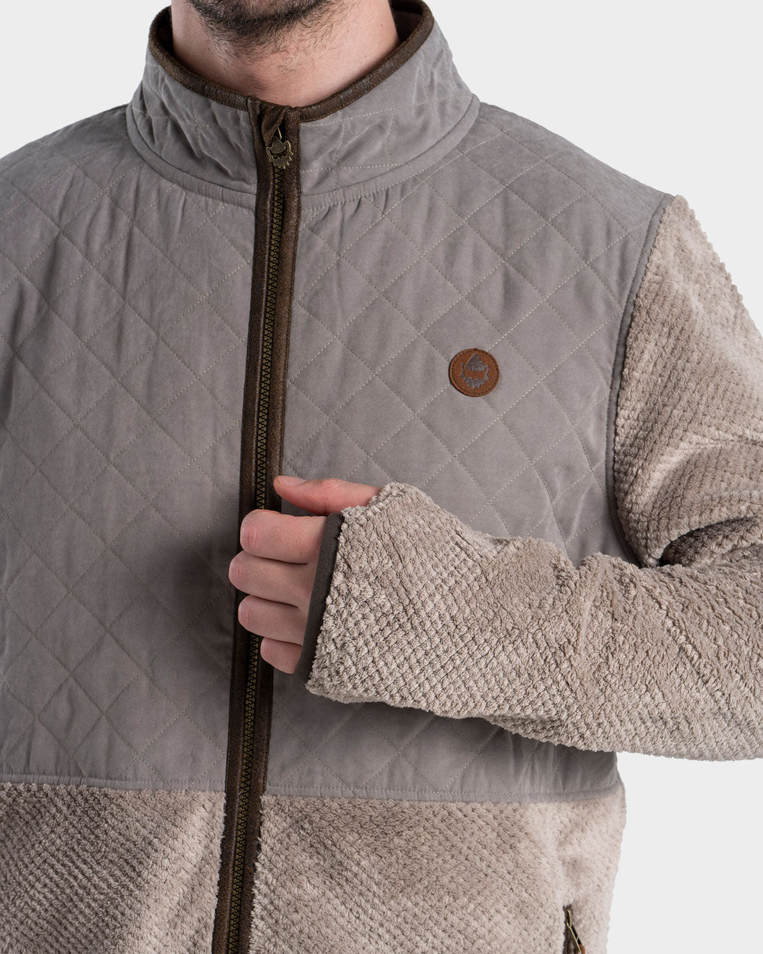 Short Fleece Eco Solberg Hombre