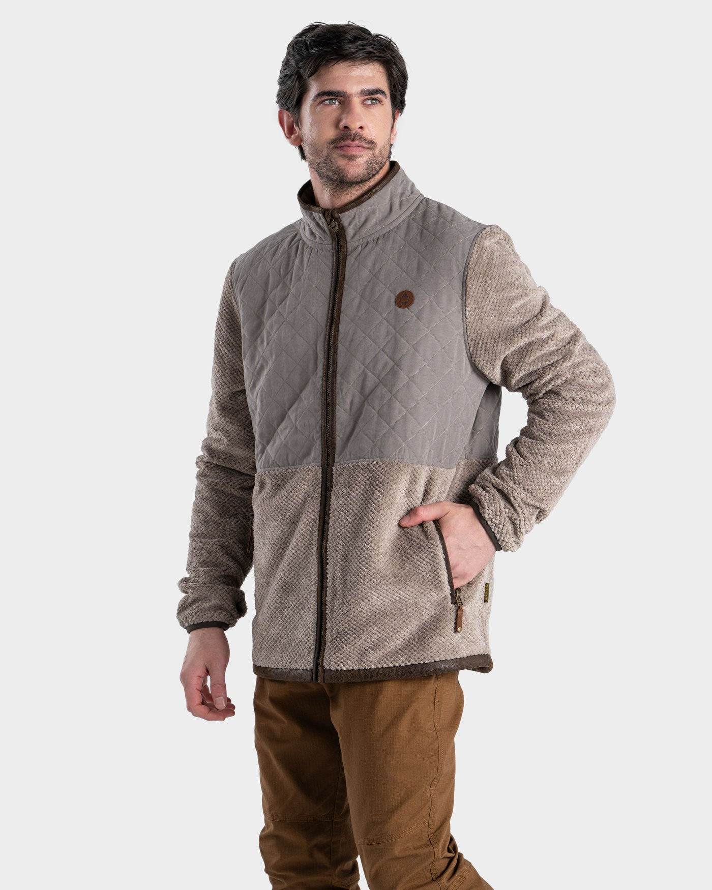 Short Fleece Eco Solberg Hombre
