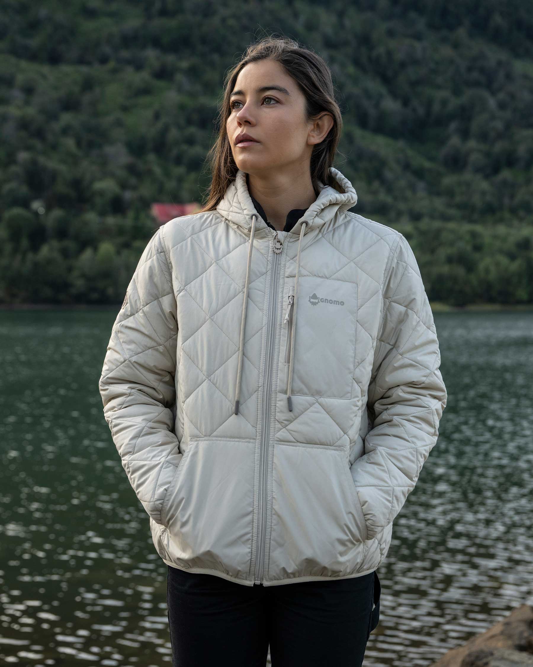Parka Hoodie Eco Aika Mujer | GNOMO® Chile | Tienda Oficial