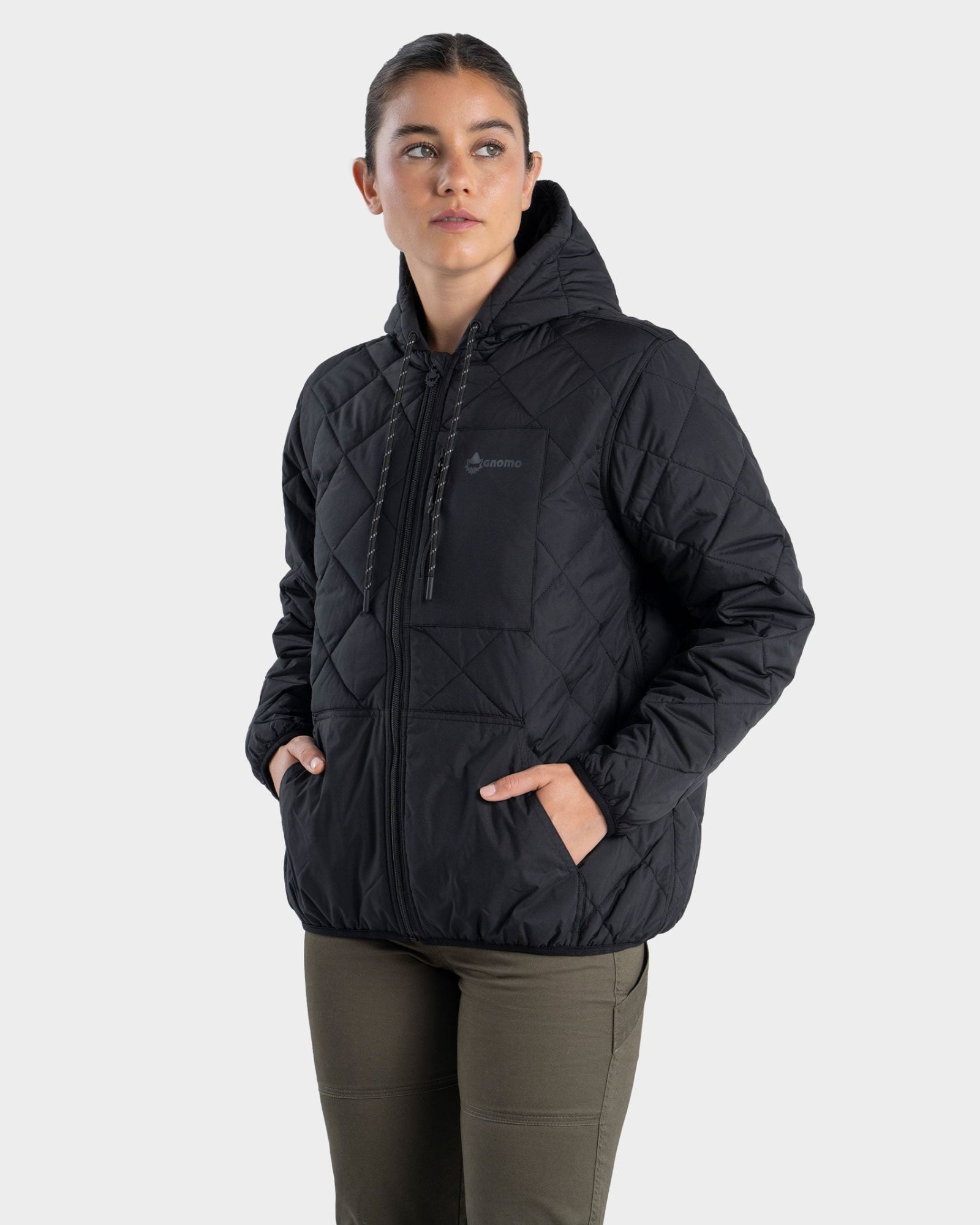 Parka Hoodie Eco Aika Mujer | GNOMO® Chile | Tienda Oficial