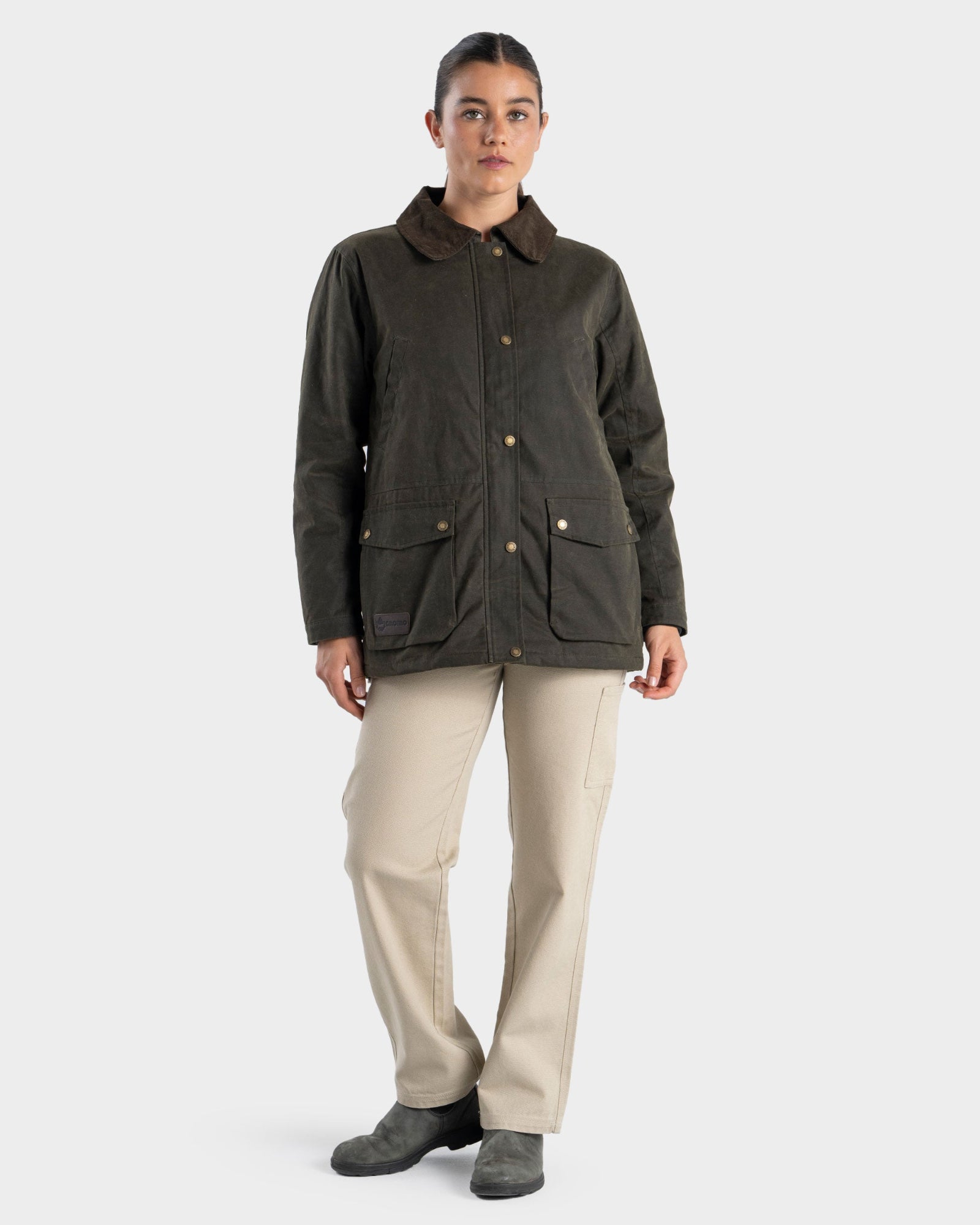 Chaqueta Encerada Figna Mujer