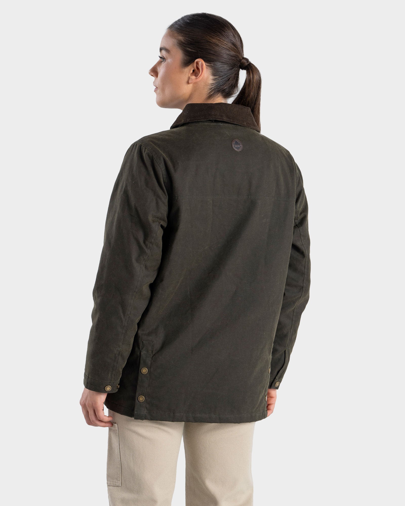 Chaqueta Encerada Figna Mujer