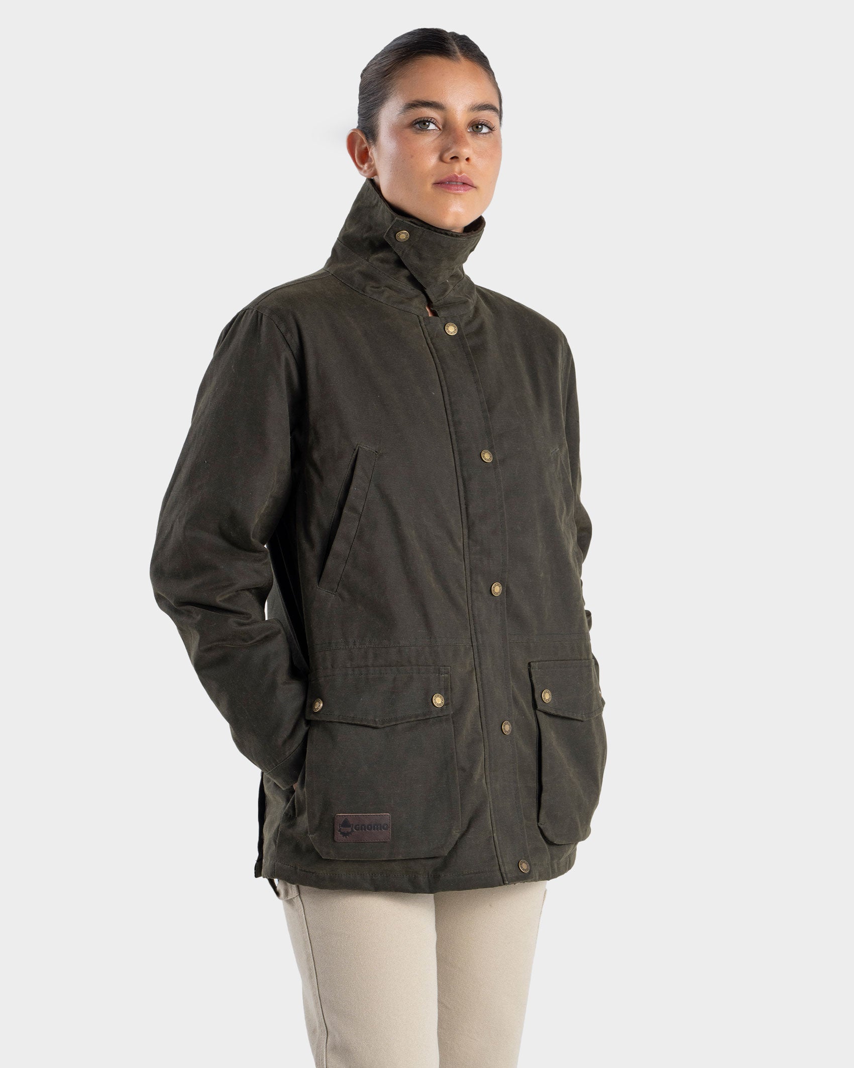 Chaqueta Encerada Figna Mujer