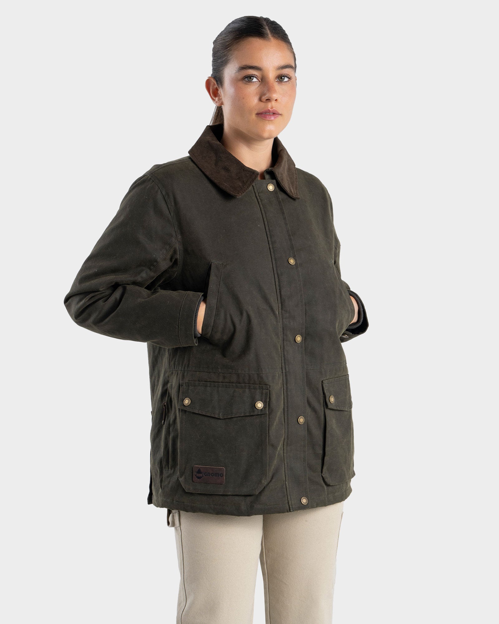 Chaqueta Encerada Figna Mujer