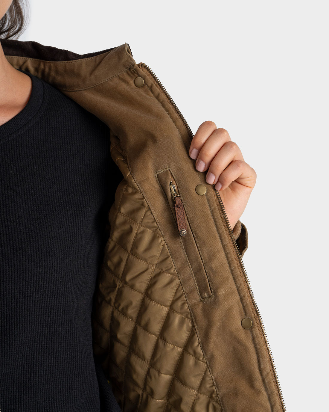 Chaqueta Encerada Figna Mujer