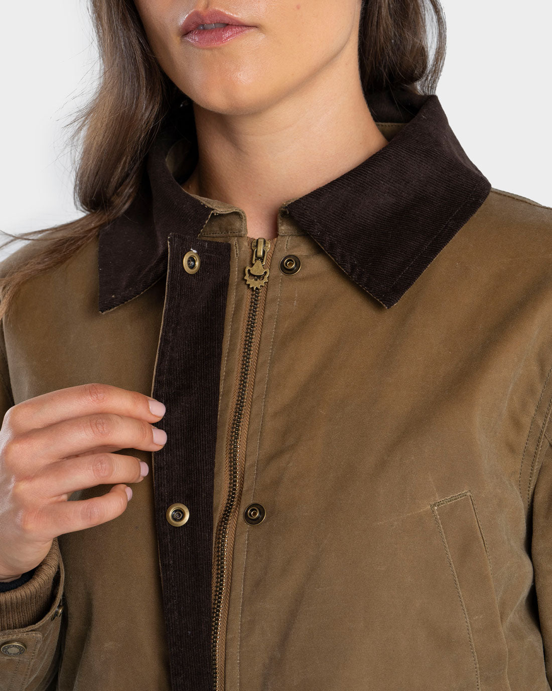 Chaqueta Encerada Figna Mujer