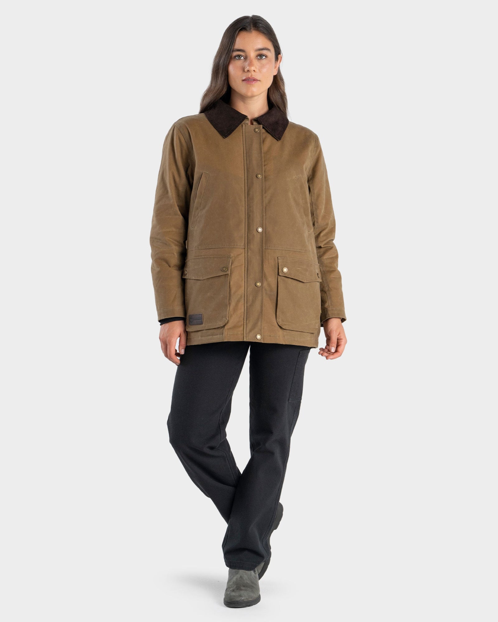 Chaqueta Encerada Figna Mujer