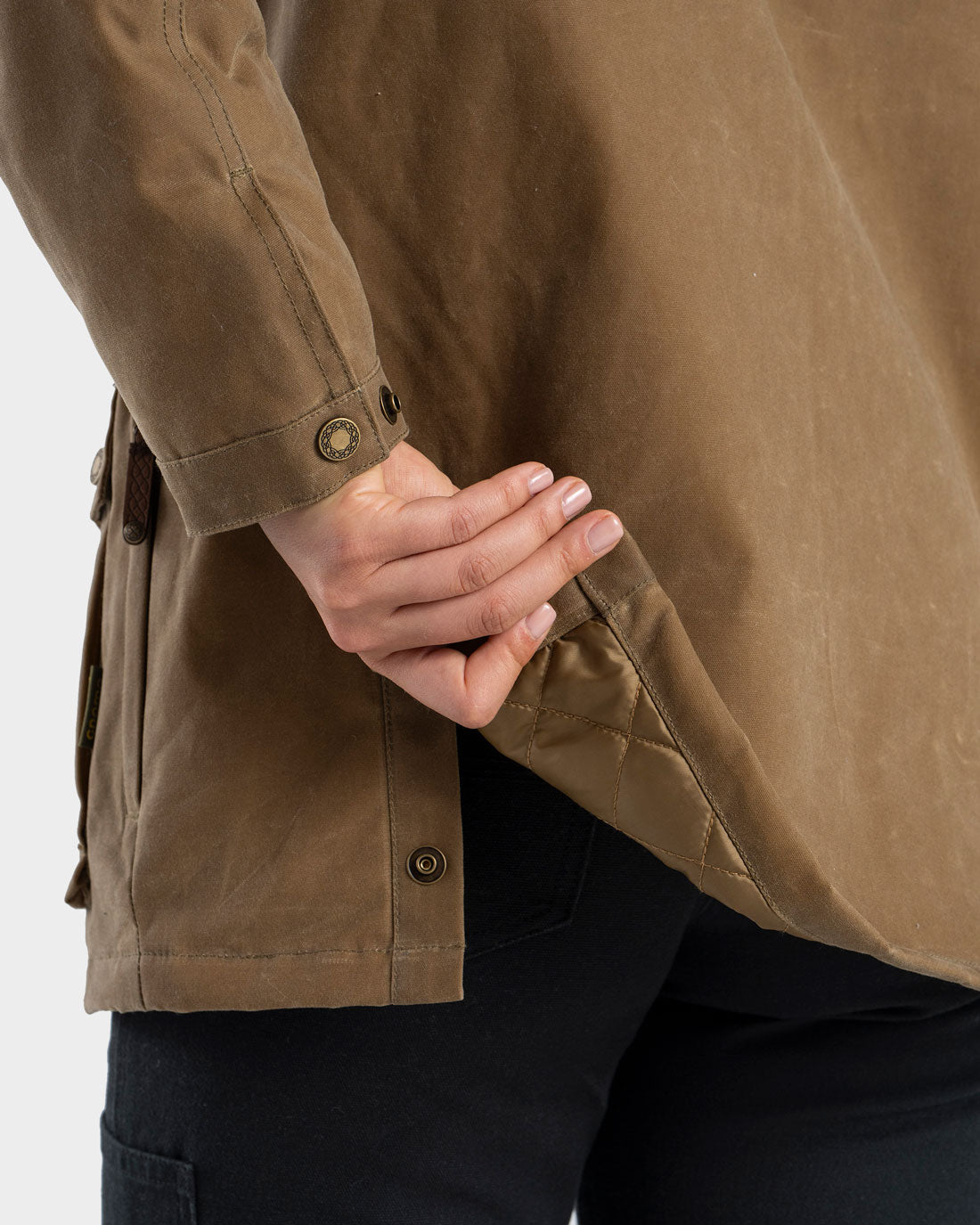 Chaqueta Encerada Figna Mujer
