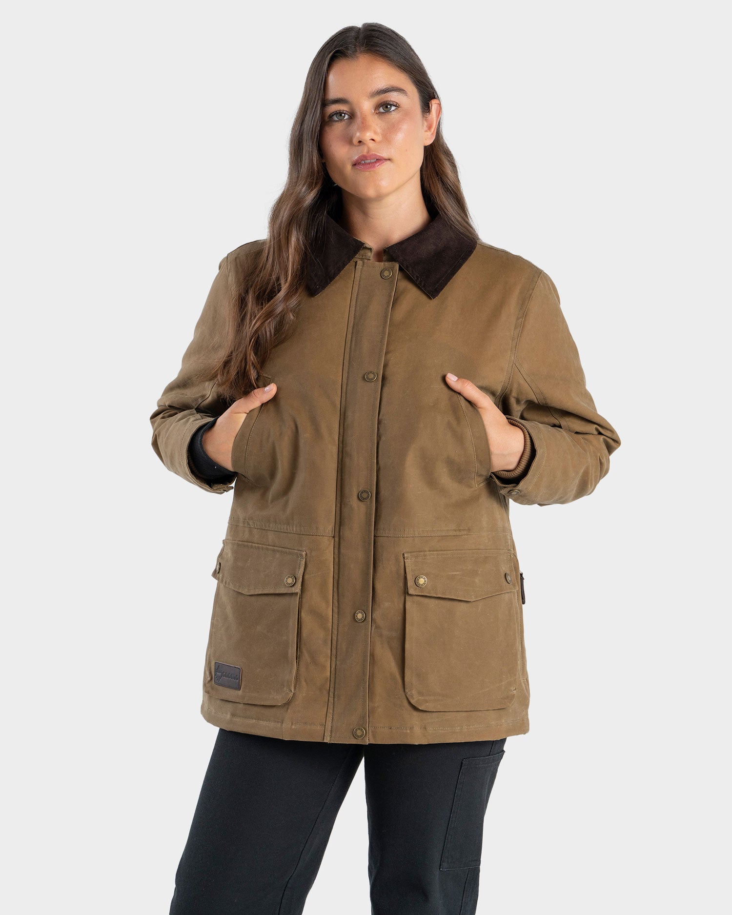 Chaqueta Encerada Figna Mujer