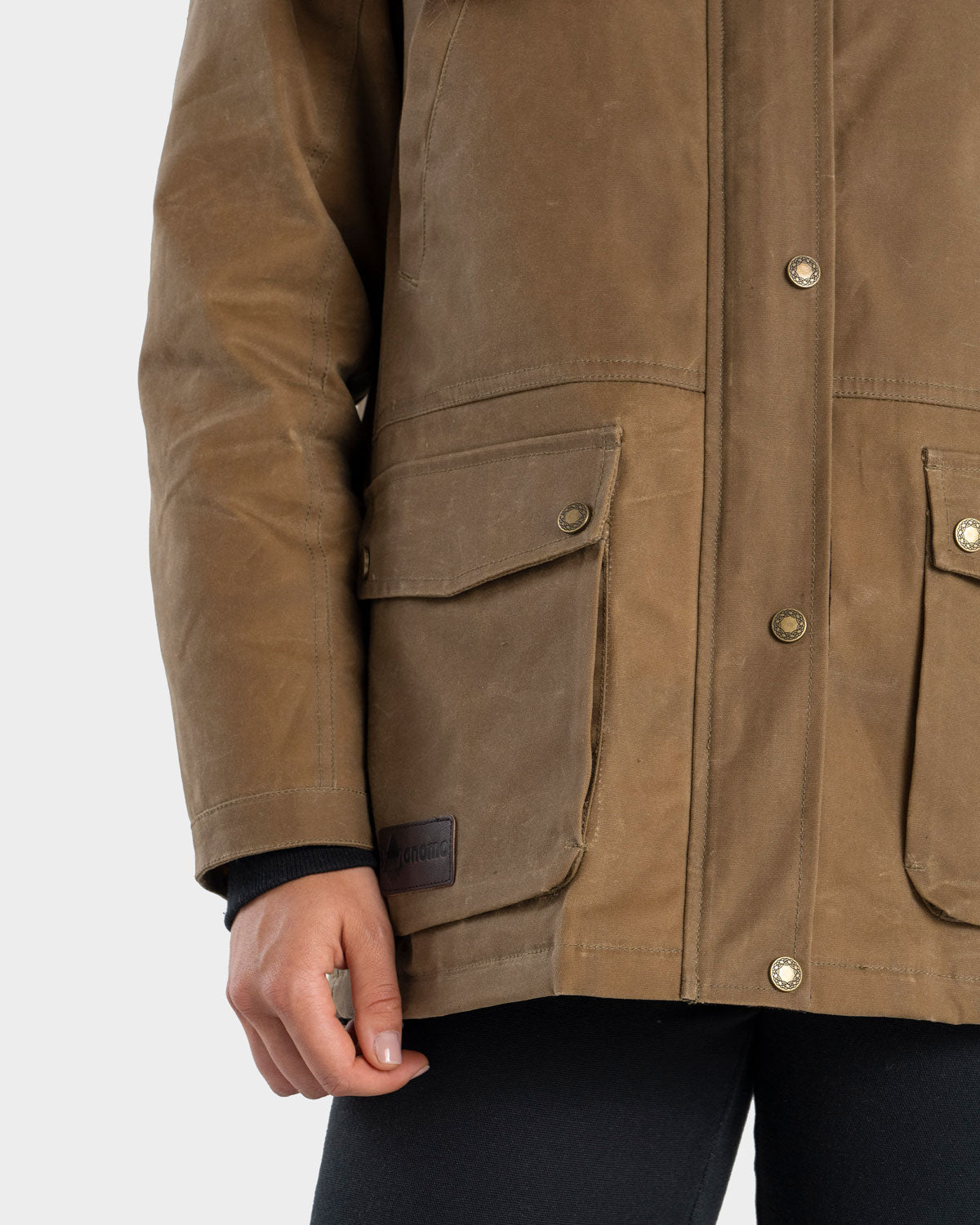 Chaqueta Encerada Figna Mujer