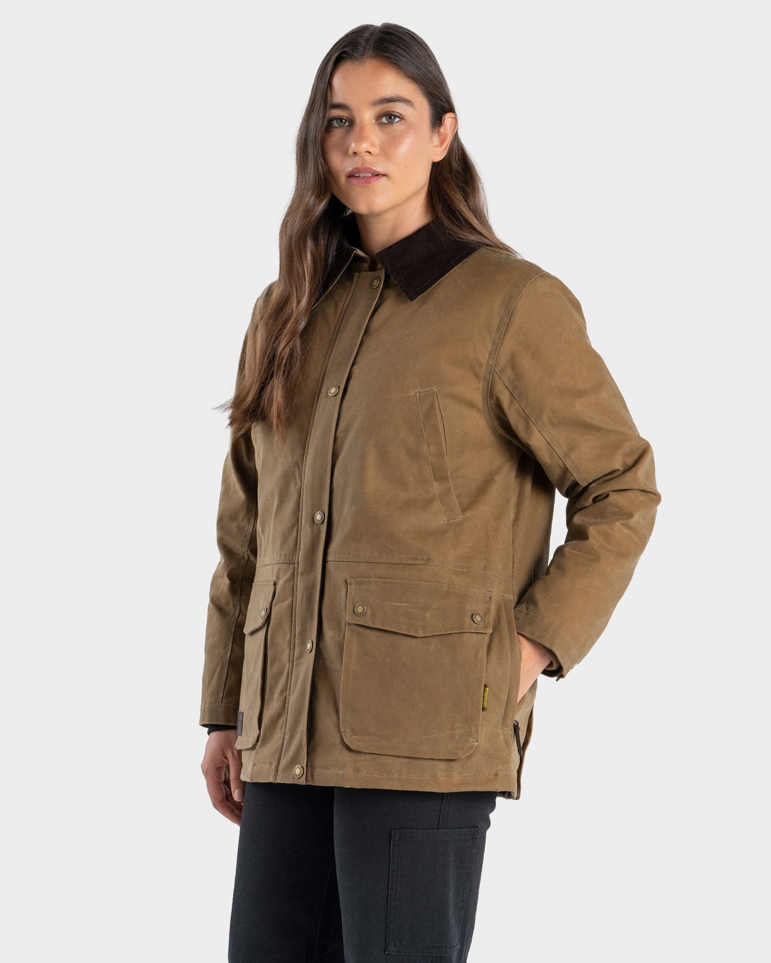 Chaqueta Encerada Figna Mujer