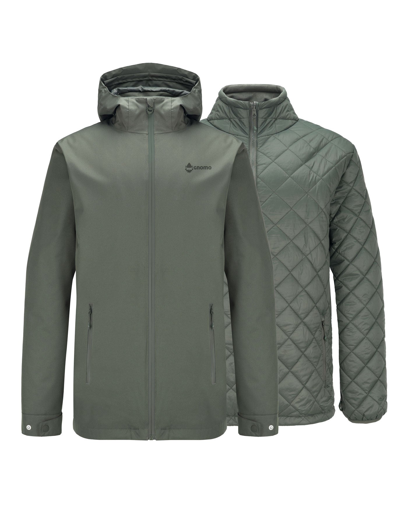 Chaqueta Impermeable 3-1 Eco Mokar Mujer