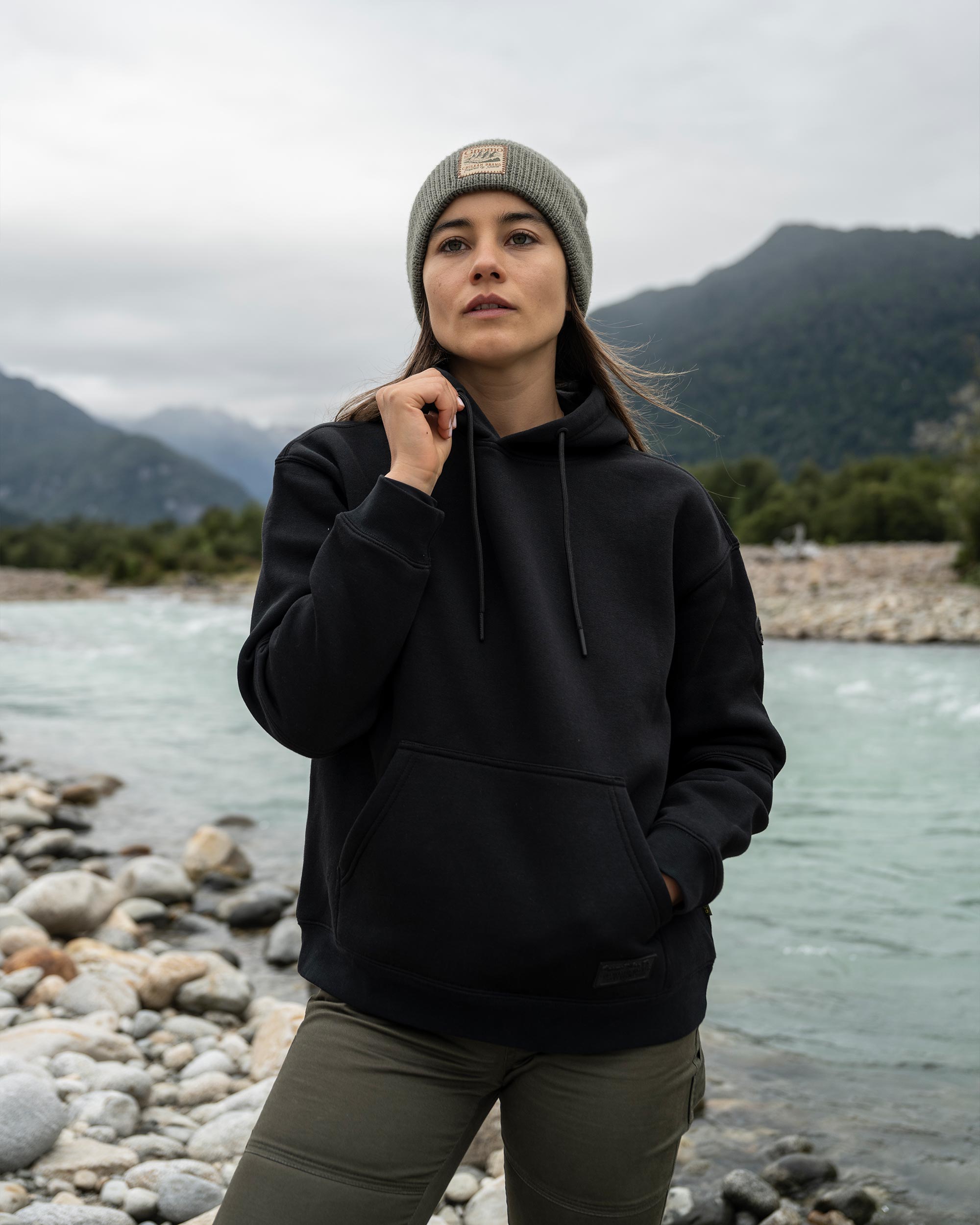 Poleron Hoodie Eco Zilba Mujer