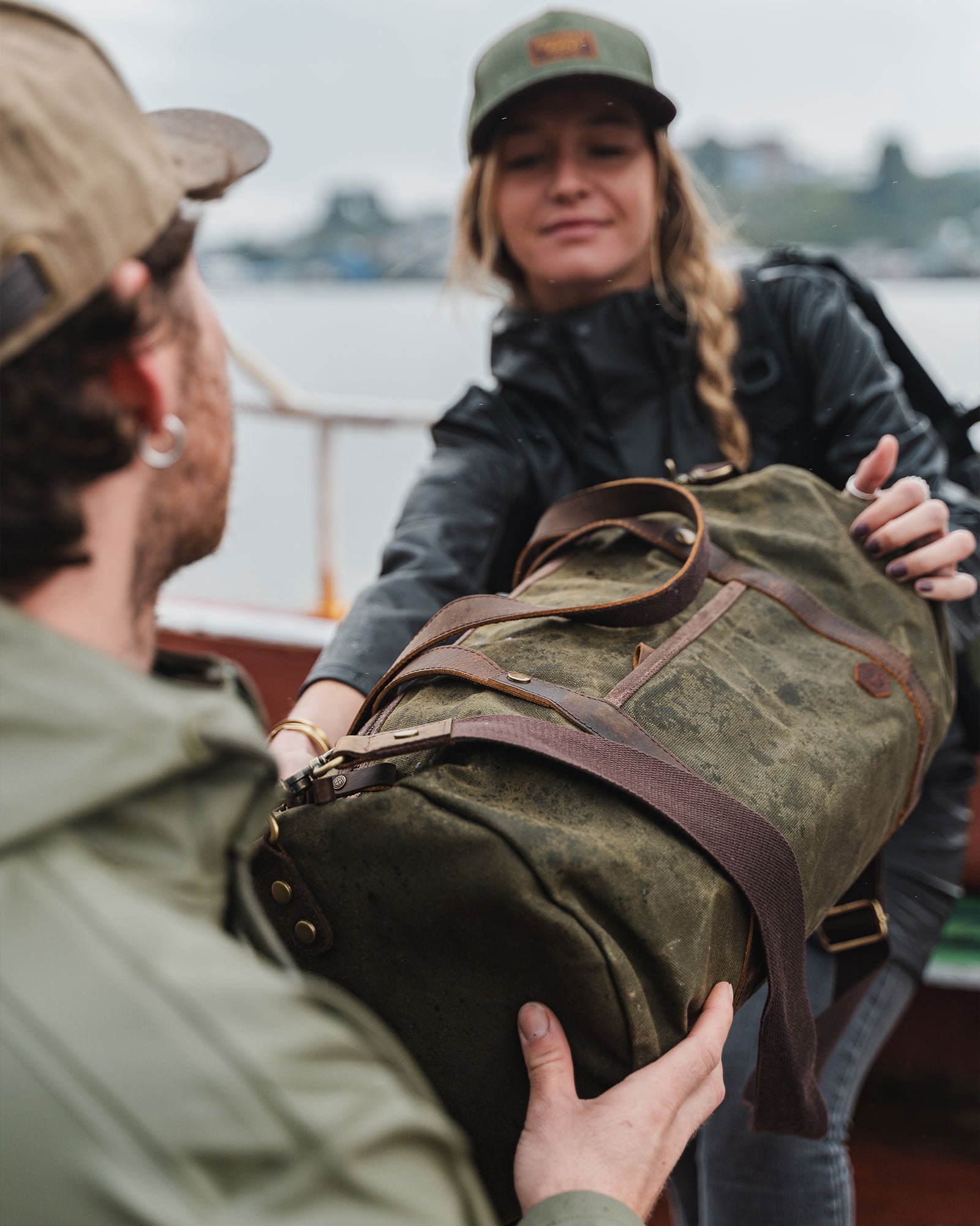 Bolso Waxed Canvas Nodarin Duffle 40L
